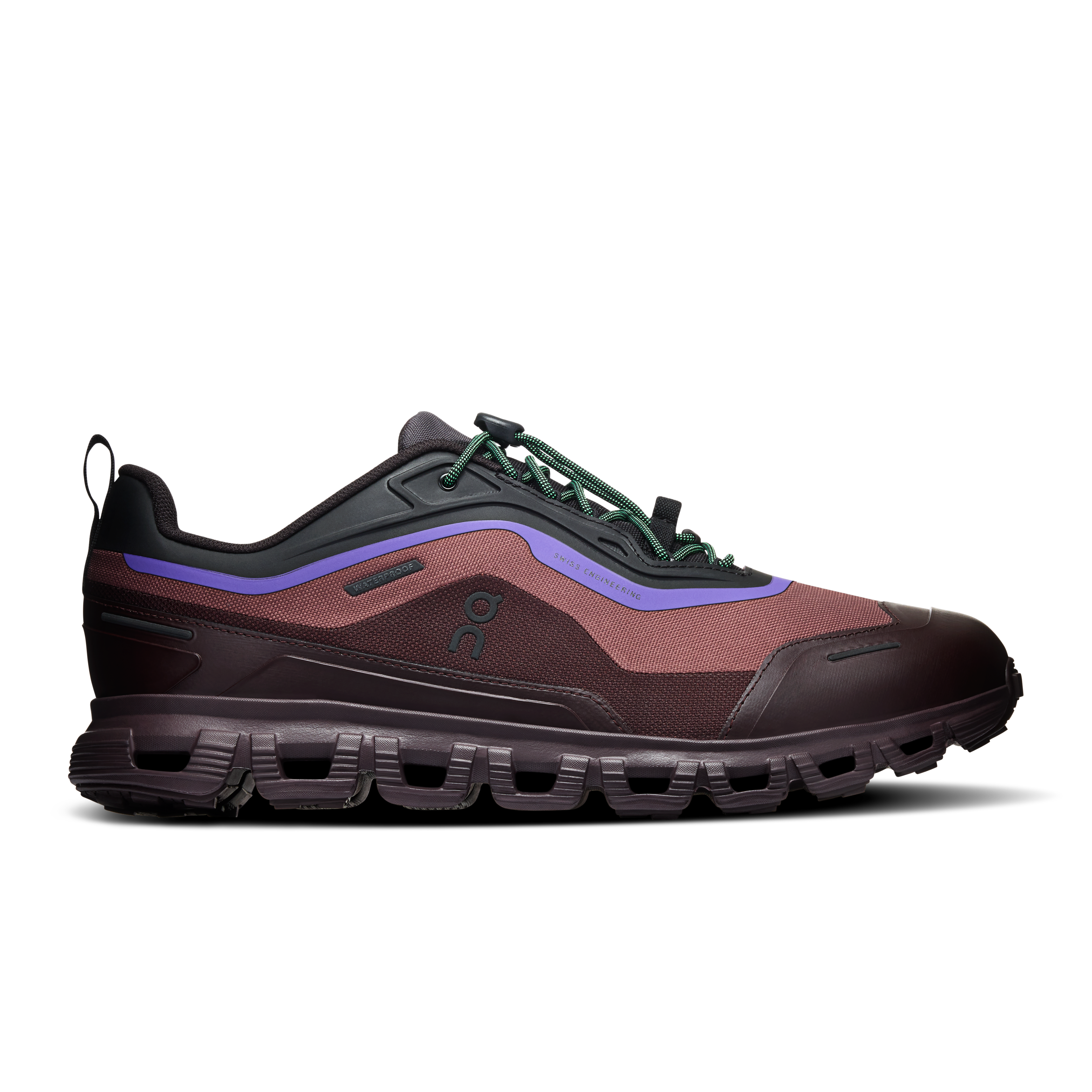 Cloud 6 Geo Waterproof - Men's Black and Tyrian